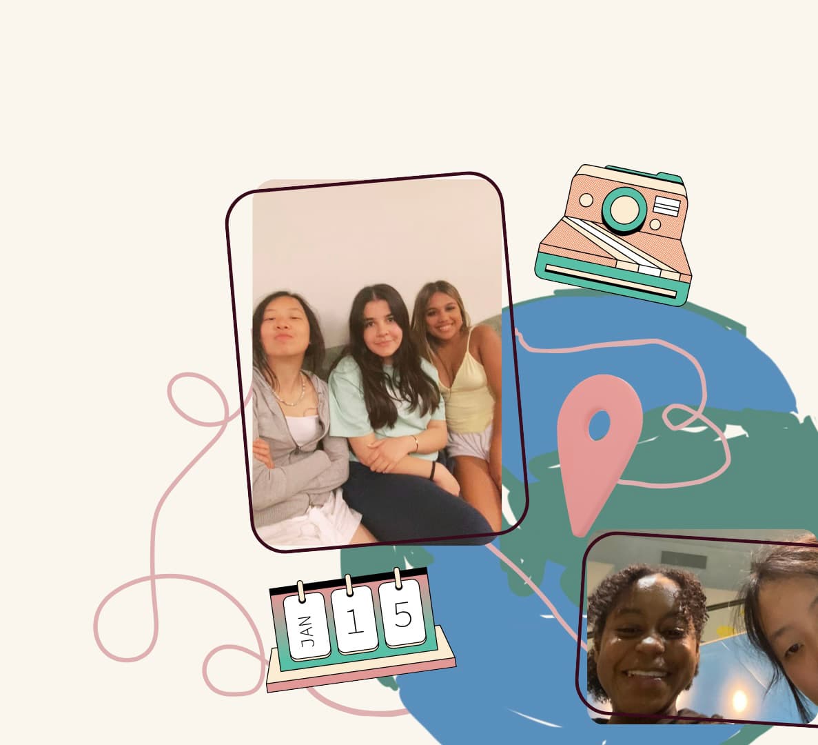 Students connecting globally